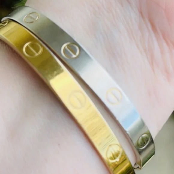 1970 PLATINUM PLATED Charles Revson AldoCipullo Love Bracelet❣️ - Picture 15 of 15